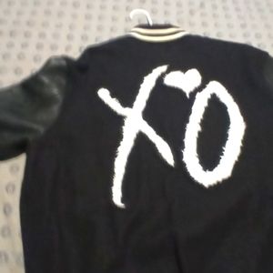 The weekend xoxo roots varsity jacket 2014 tour jacket 2xl